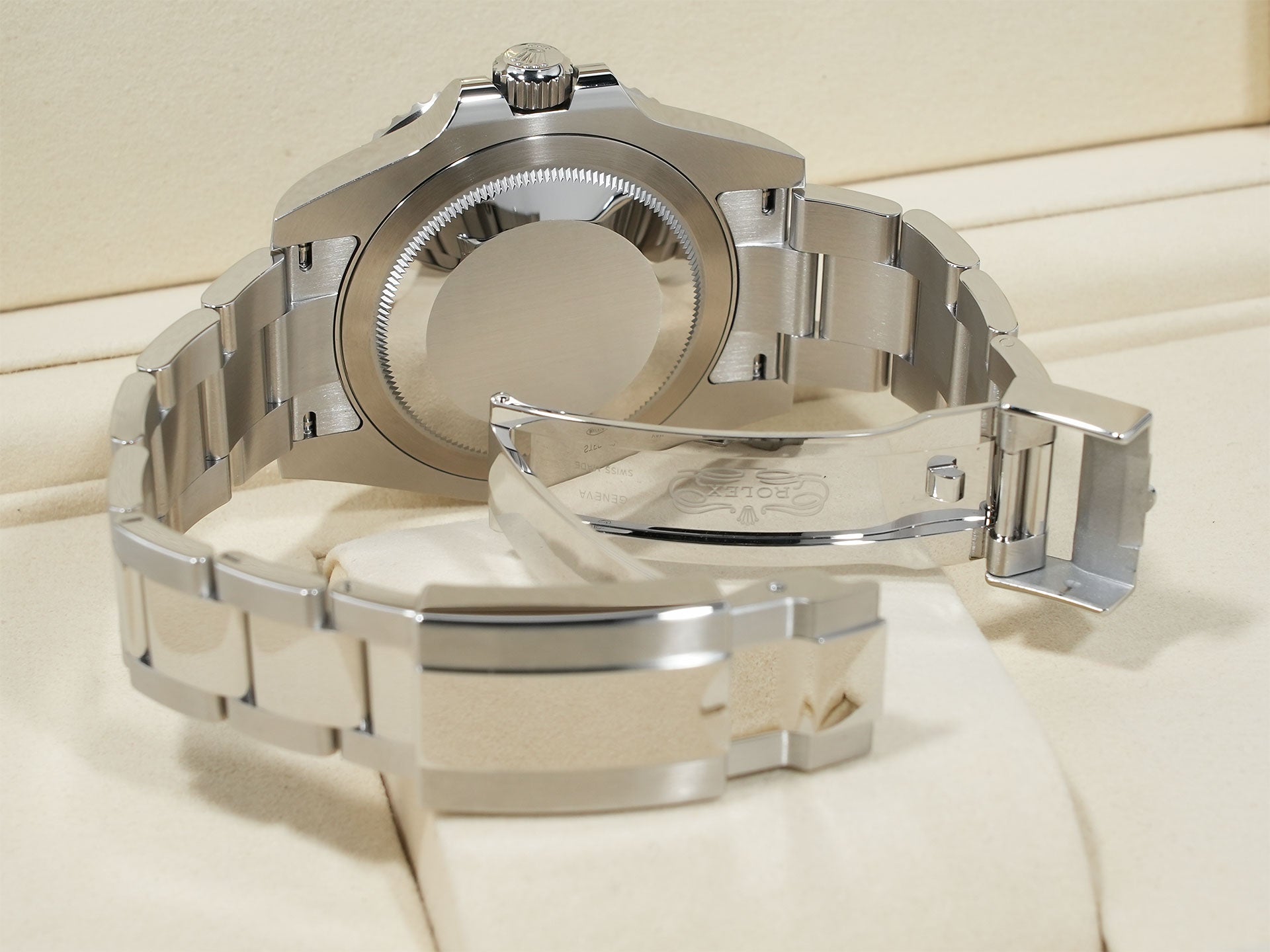 Rolex GMT-Master II Ref. 126720VTNR Stainless Steel Black Dial Oyster Bracelet Unused e47jvbrw