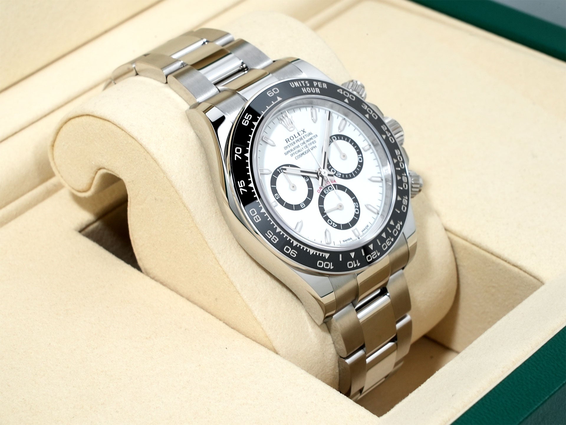 ロレックス デイトナ Ref.126500LN ステンレススチール ホワイト文字盤 未使用 fw4n4rsg