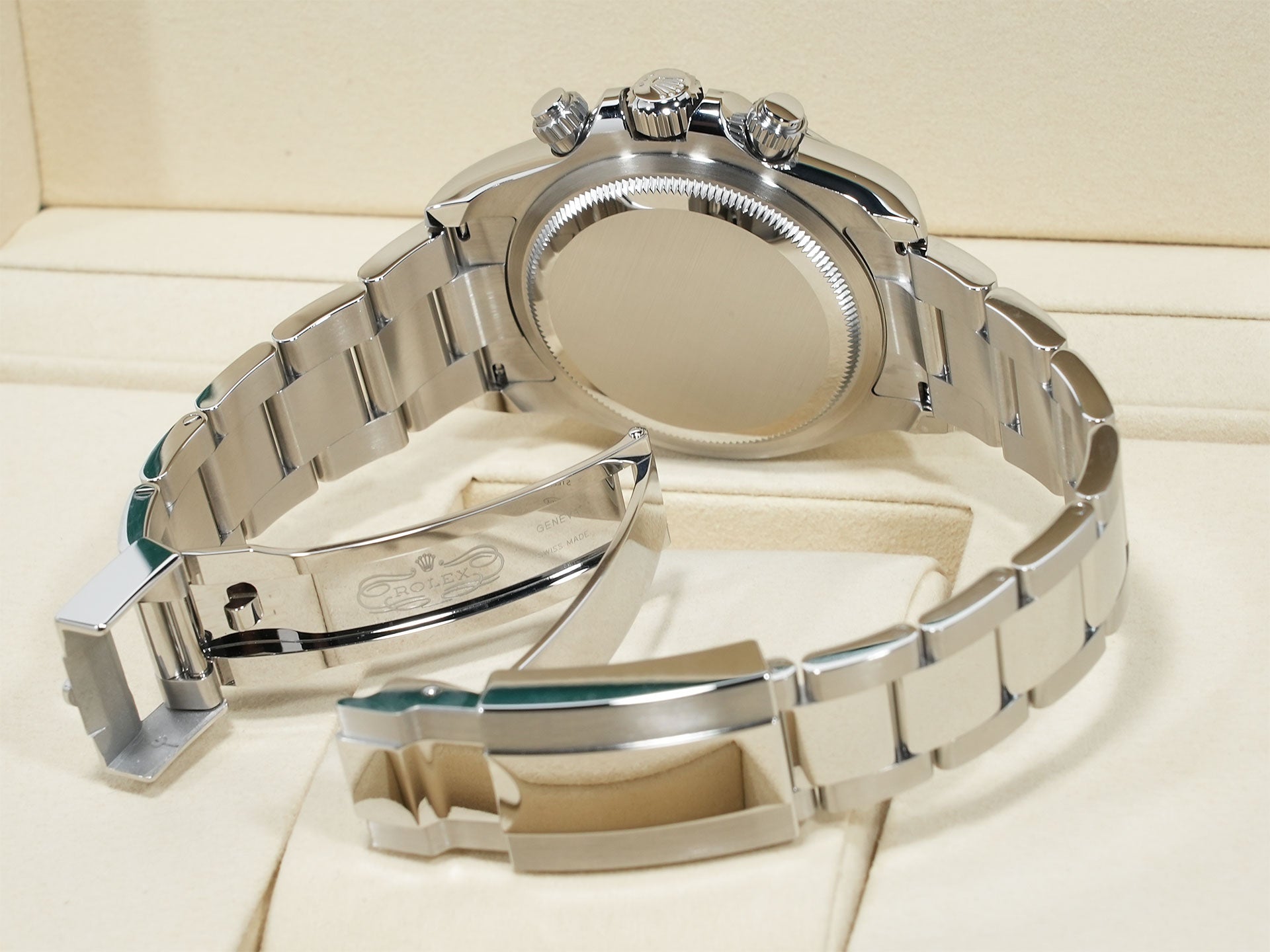 ロレックス デイトナ Ref.126500LN ステンレススチール ホワイト文字盤 未使用 rmtc54d9