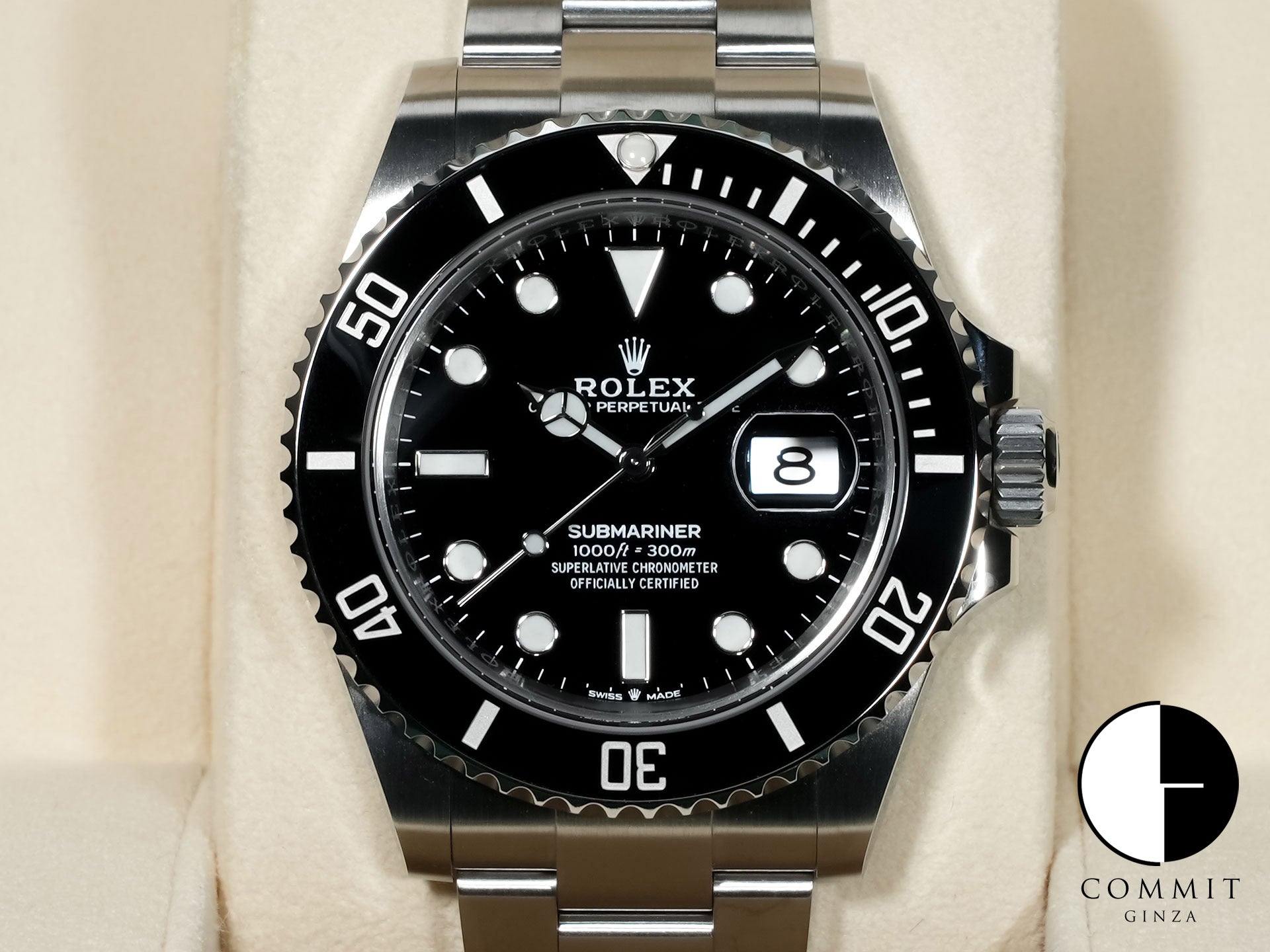 Rolex Submariner Date Ref. 126610LN Stainless Steel Black Dial Excellent Condition pzayz8ud