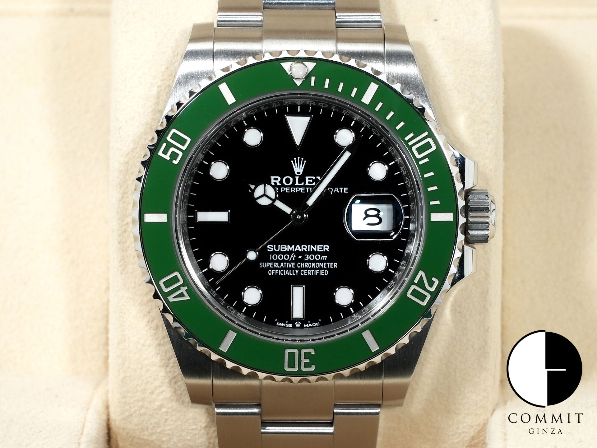 Rolex Submariner Date Ref. 126610LV Stainless Steel Black Dial Excellent Condition 3f85vtxy
