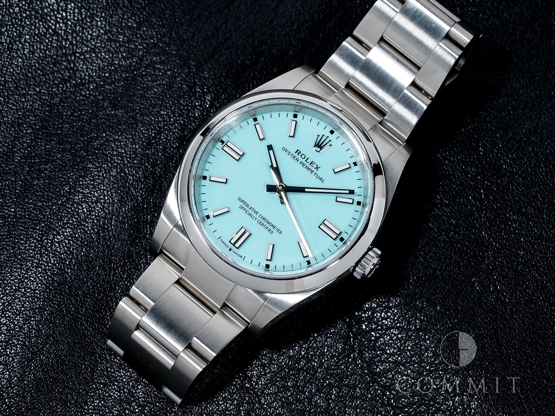 Rolex Oyster Perpetual 36 Ref. 126000 Stainless Steel Turquoise Dial Pre-owned wje5t66j