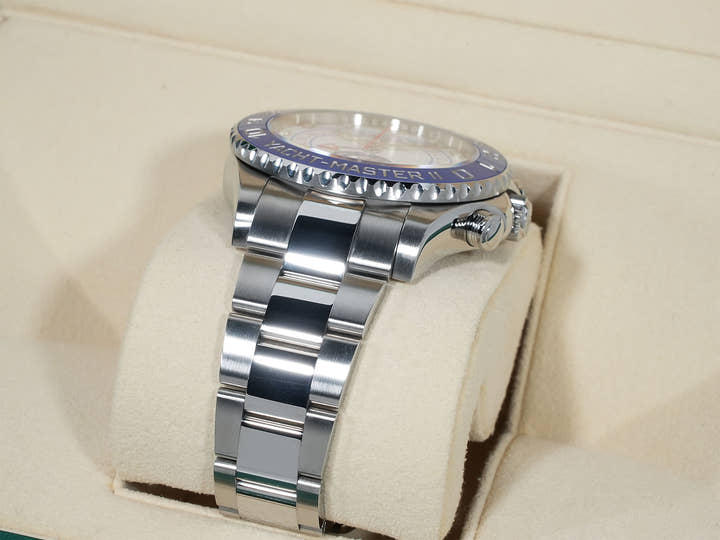 ロレックス ヨットマスターII Ref.116680 ステンレススチール ホワイト文字盤 中古 adgzvehy