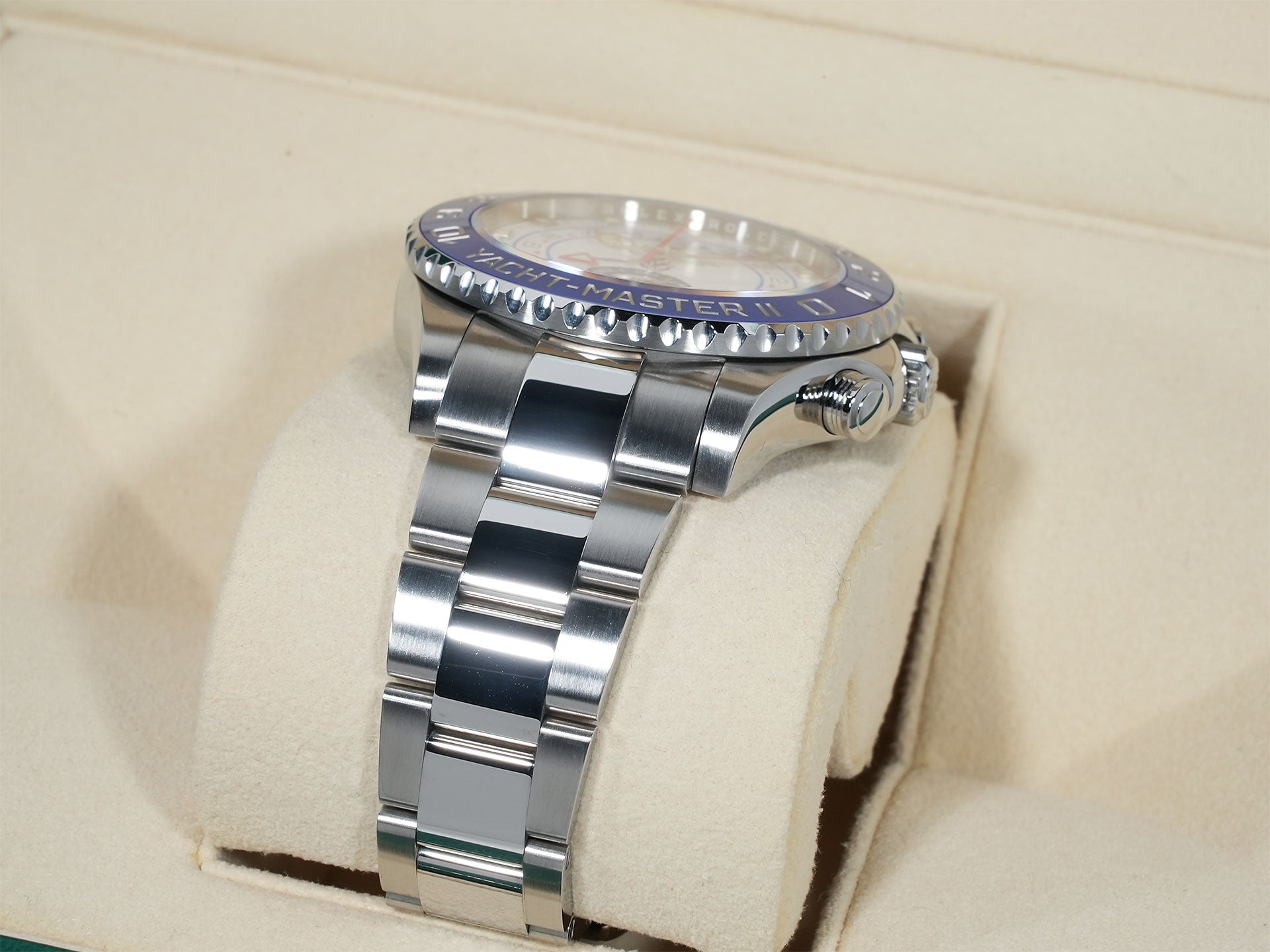 ロレックス ヨットマスターII Ref.116680 ステンレススチール ホワイト文字盤 中古 adgzvehy