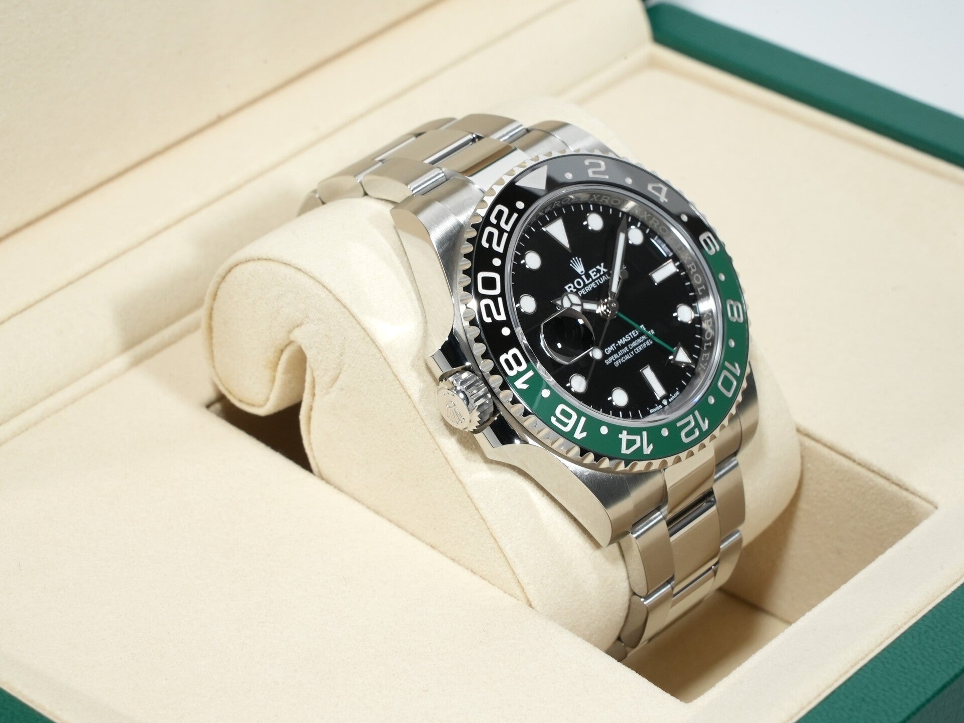 ロレックス GMTマスターII Ref.126720VTNR ステンレススチール ブラック文字盤 オイスターブレスレット 未使用 rew86t8e