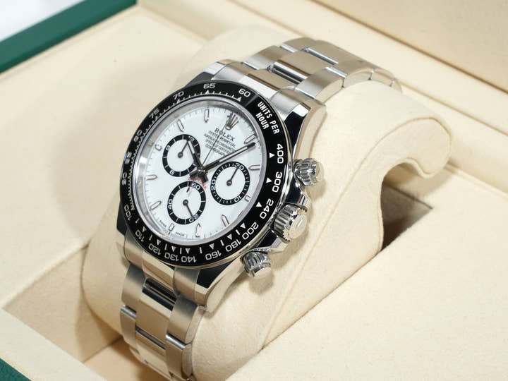 Rolex Daytona Ref. 126500LN Stainless Steel White Dial Unused 2gk3whsk