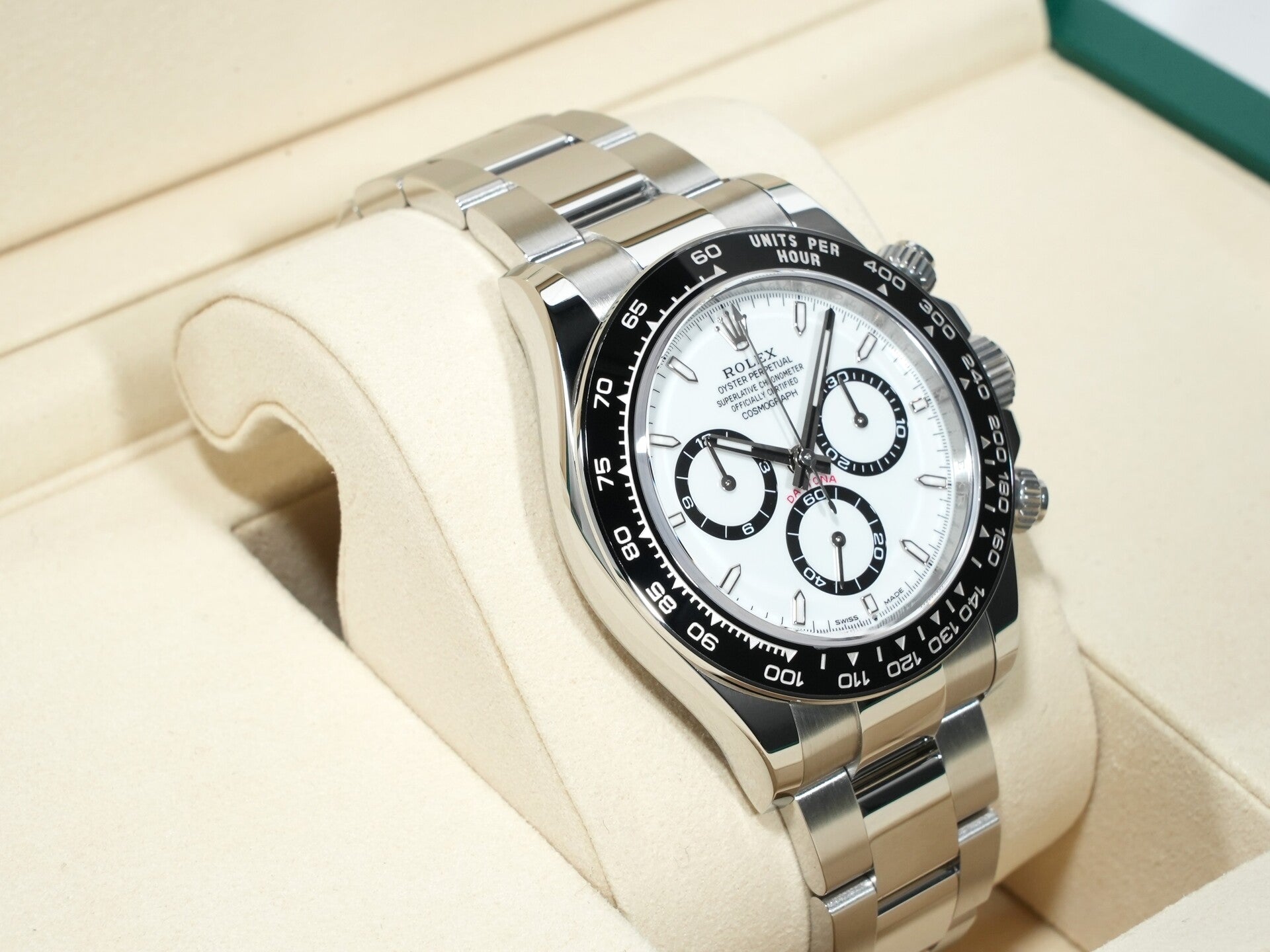 Rolex Daytona Ref. 126500LN Stainless Steel White Dial Unused 2gk3whsk