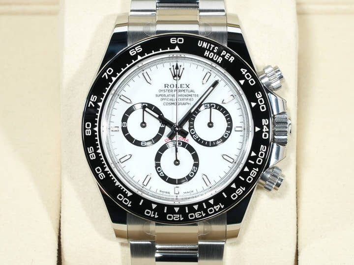 ロレックス デイトナ Ref.126500LN ステンレススチール ホワイト文字盤 未使用 emspuaxy