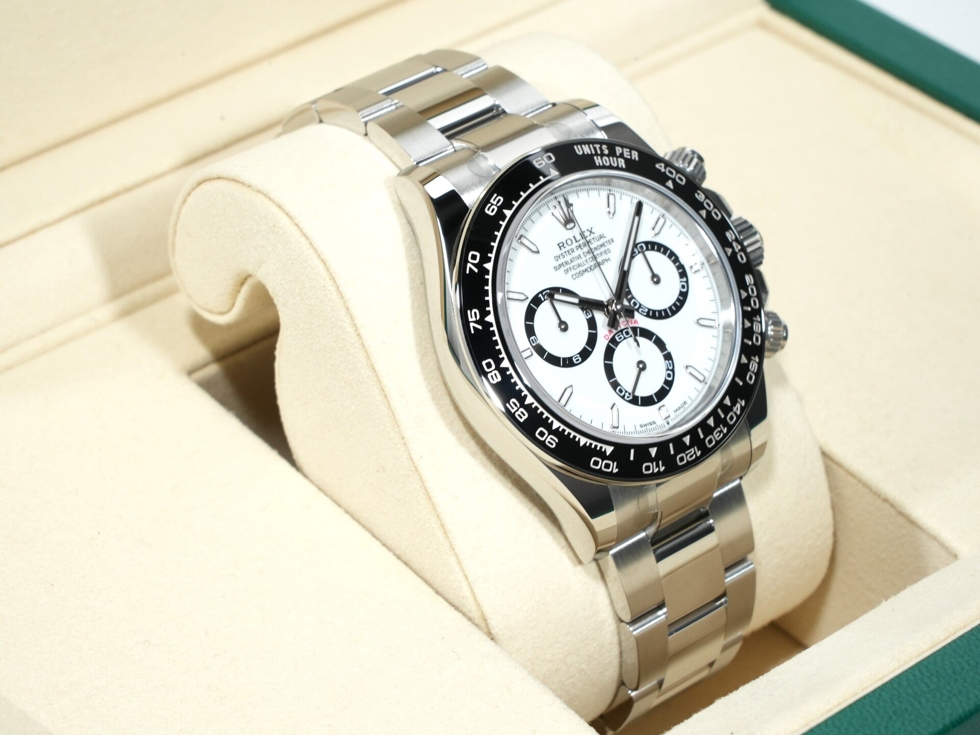 ロレックス デイトナ Ref.126500LN ステンレススチール ホワイト文字盤 未使用 emspuaxy