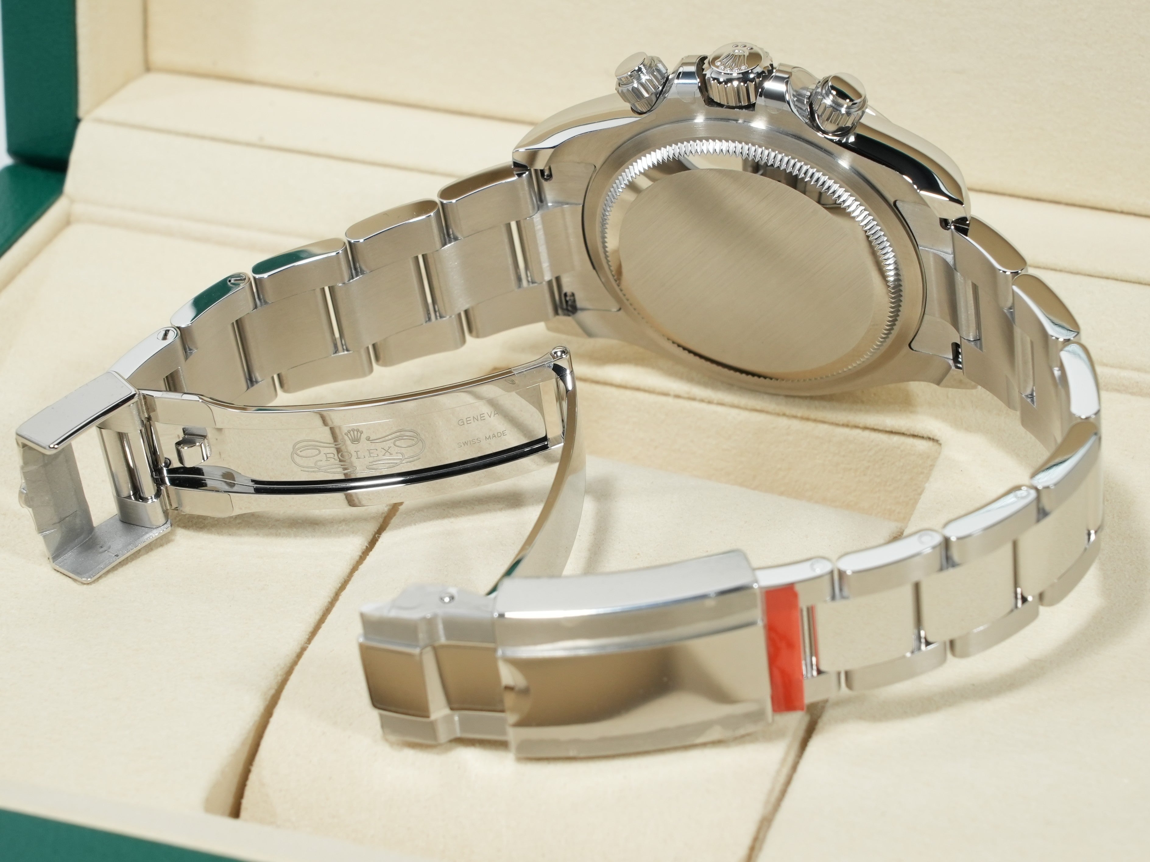 ロレックス デイトナ Ref.126500LN ステンレススチール ホワイト文字盤 未使用 e7ozgfwr