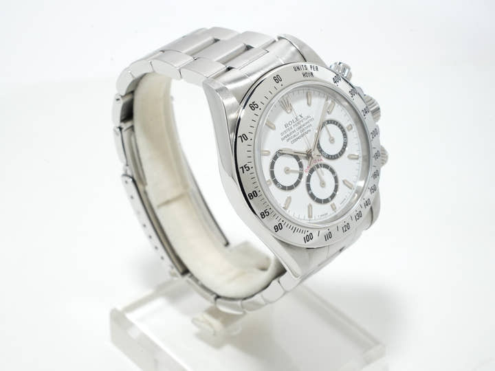 ロレックス デイトナ エルプリメロ Ref.16520 ステンレススチール ホワイト文字盤 中古 86ziuo76