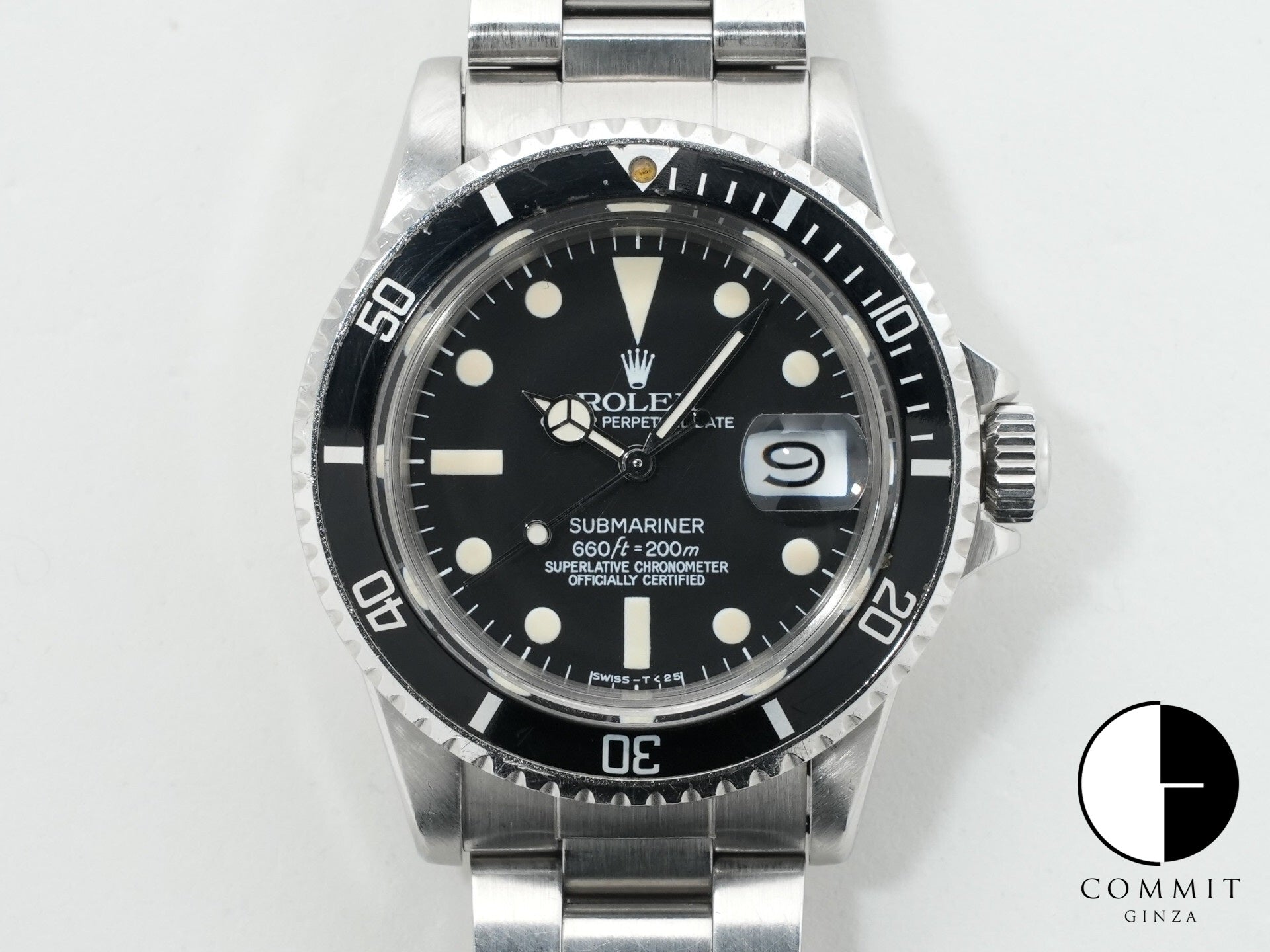 Pre-owned Rolex Submariner Date Ref. 1680 Stainless Steel Black Dial 4huvk8kp
