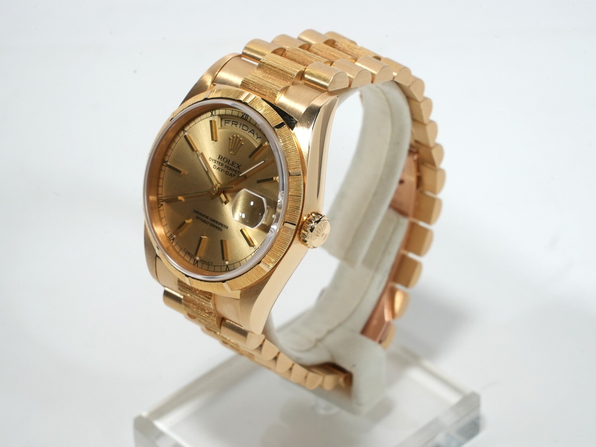 ロレックス デイデイト Ref.18248 イエローゴールド シャンパンゴールド文字盤 中古 jiy3xja4