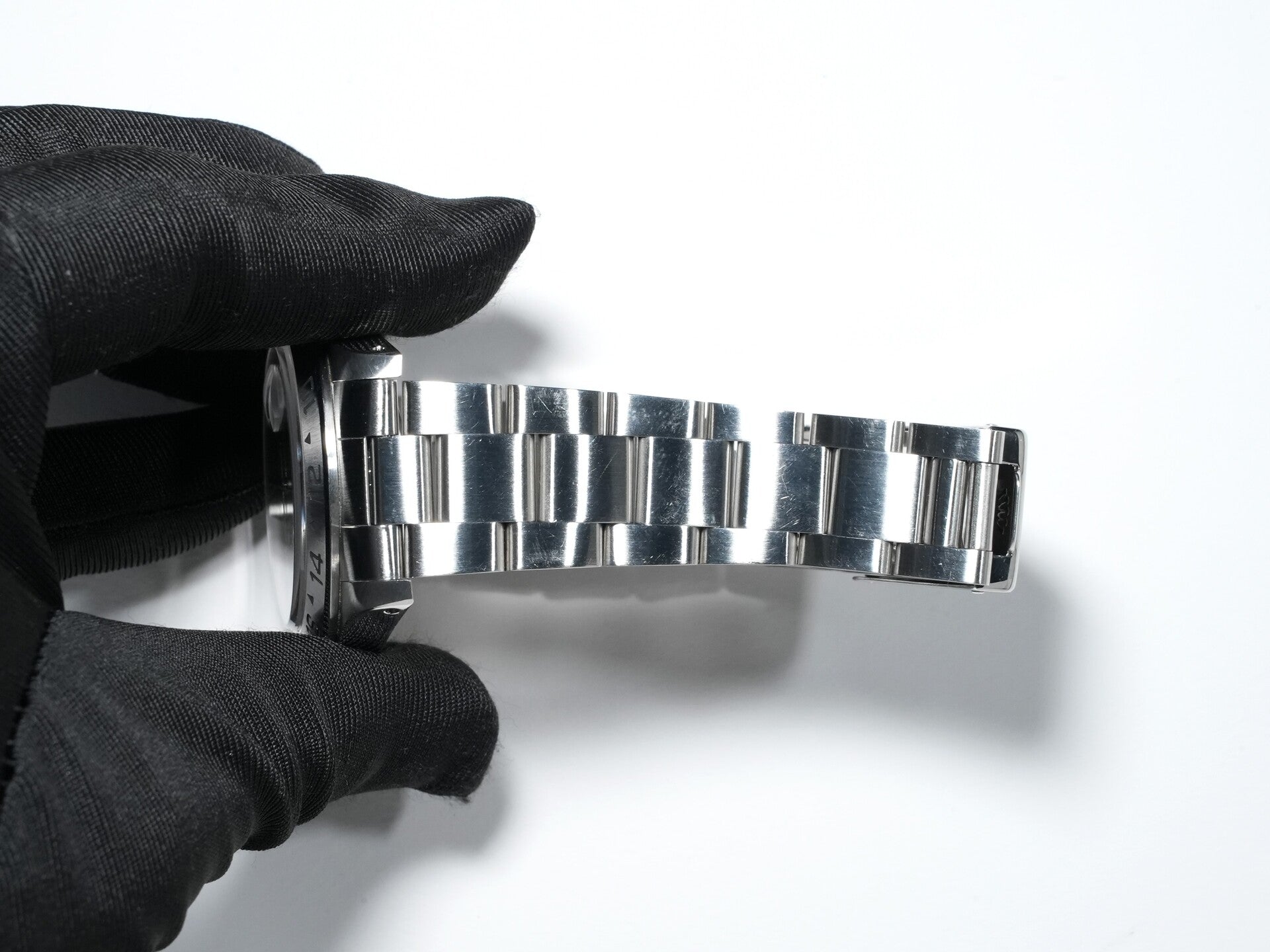 ロレックス エクスプローラーII Ref.16570 ステンレススチール ホワイト文字盤 オイスターブレスレット 中古 4of8nd6j