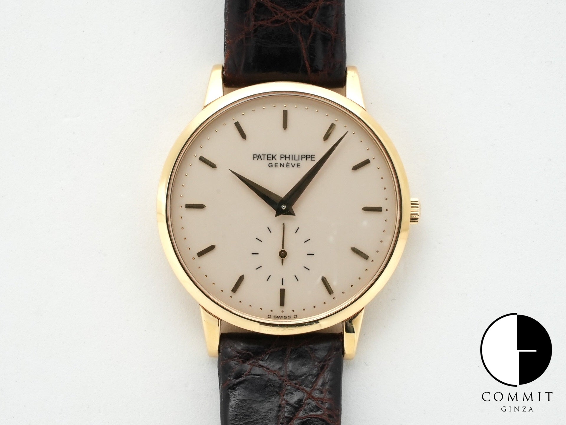 パテックフィリップ カラトラバ Ref.3893J イエローゴールド アイボリー文字盤 中古 t2zhepax