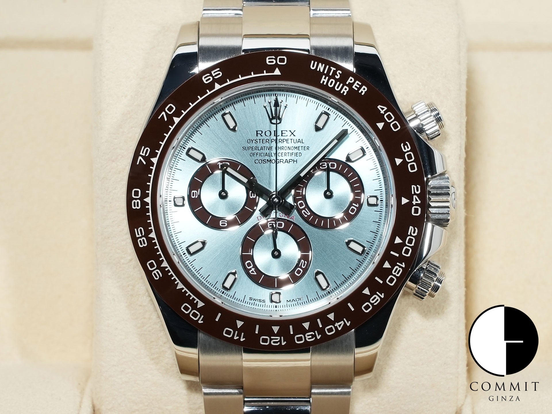 ロレックス デイトナ Ref.116506 プラチナ アイスブルー文字盤 中古 axf3cg6d