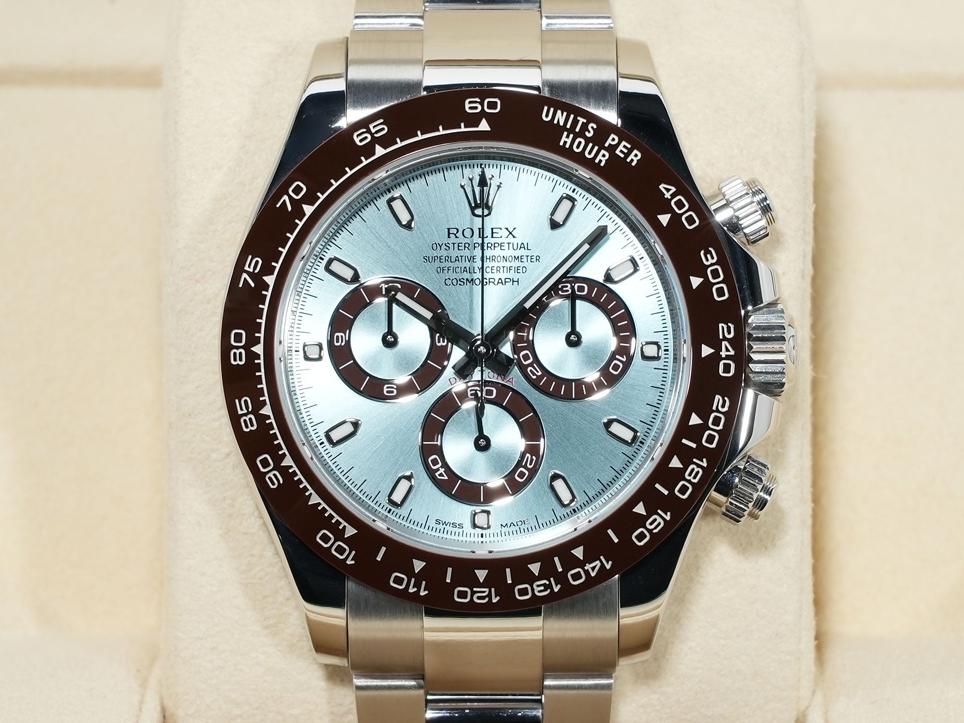 ロレックス デイトナ Ref.116506 プラチナ アイスブルー文字盤 中古 axf3cg6d