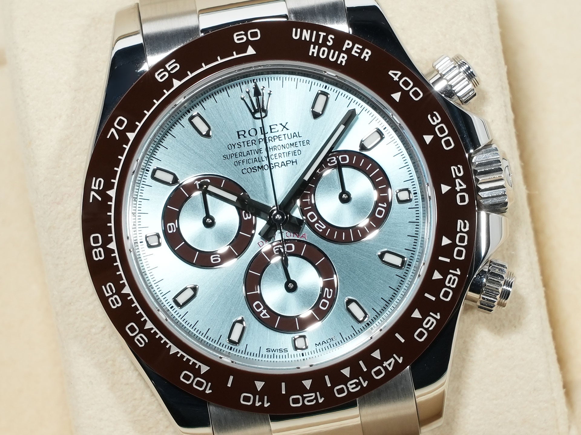 ロレックス デイトナ Ref.116506 プラチナ アイスブルー文字盤 中古 axf3cg6d