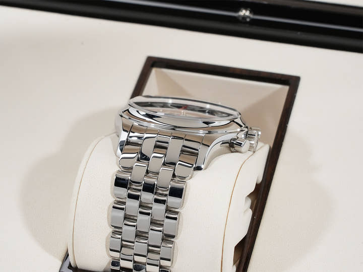 Patek Philippe Annual Calendar Chronograph Ref. 5960/1A-010 Stainless Steel Black Dial Excellent Condition Pre-Owned bpfjonh6