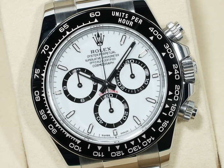 ロレックス デイトナ Ref.126500LN ステンレススチール ホワイト文字盤 未使用 7n6yz328
