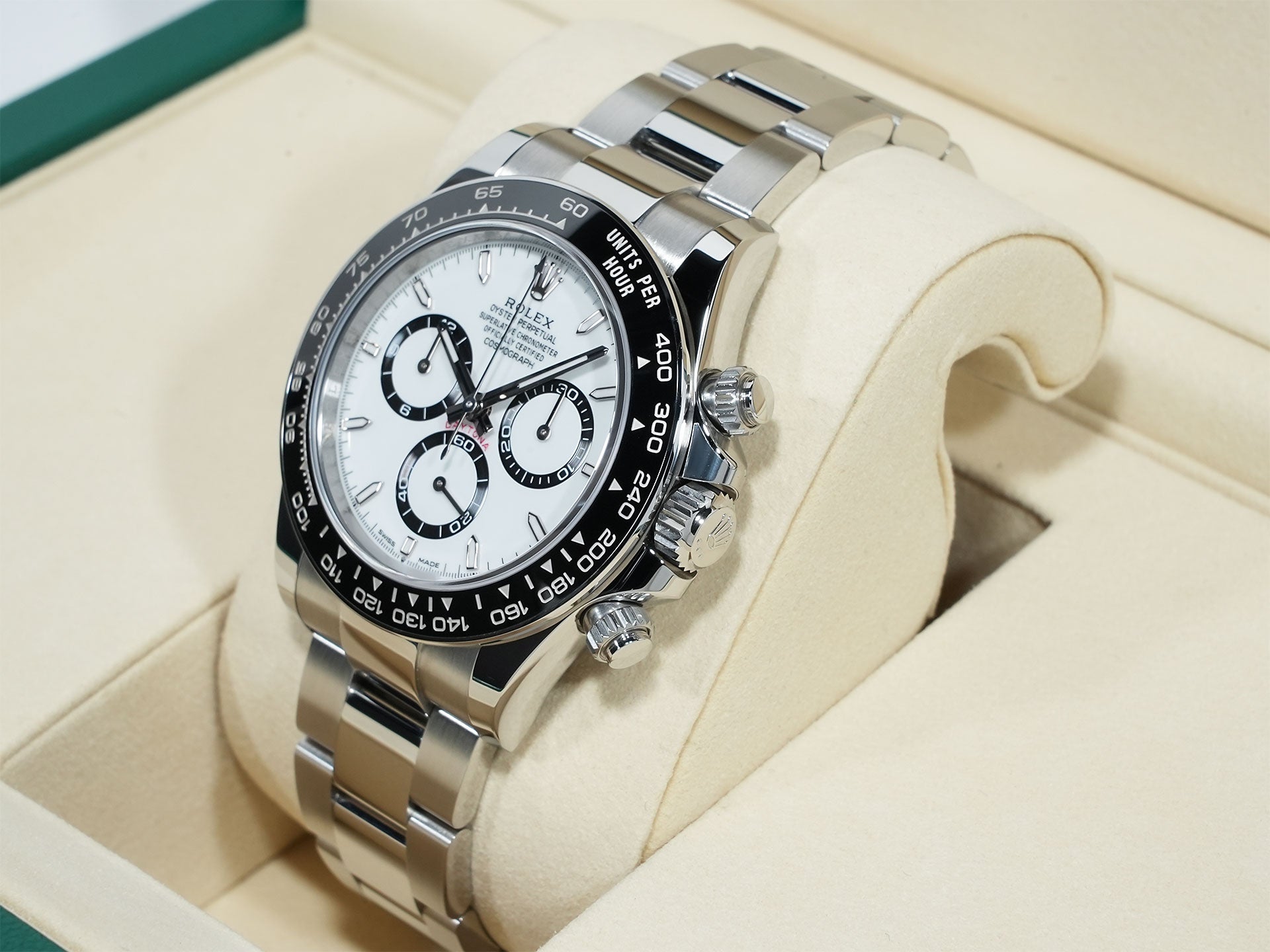 ロレックス デイトナ Ref.126500LN ステンレススチール ホワイト文字盤 未使用 7n6yz328