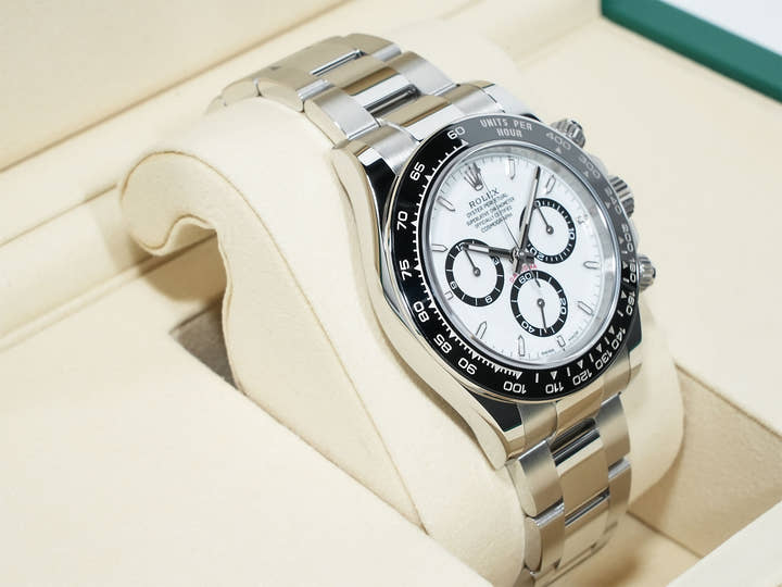 ロレックス デイトナ Ref.126500LN ステンレススチール ホワイト文字盤 未使用 7n6yz328