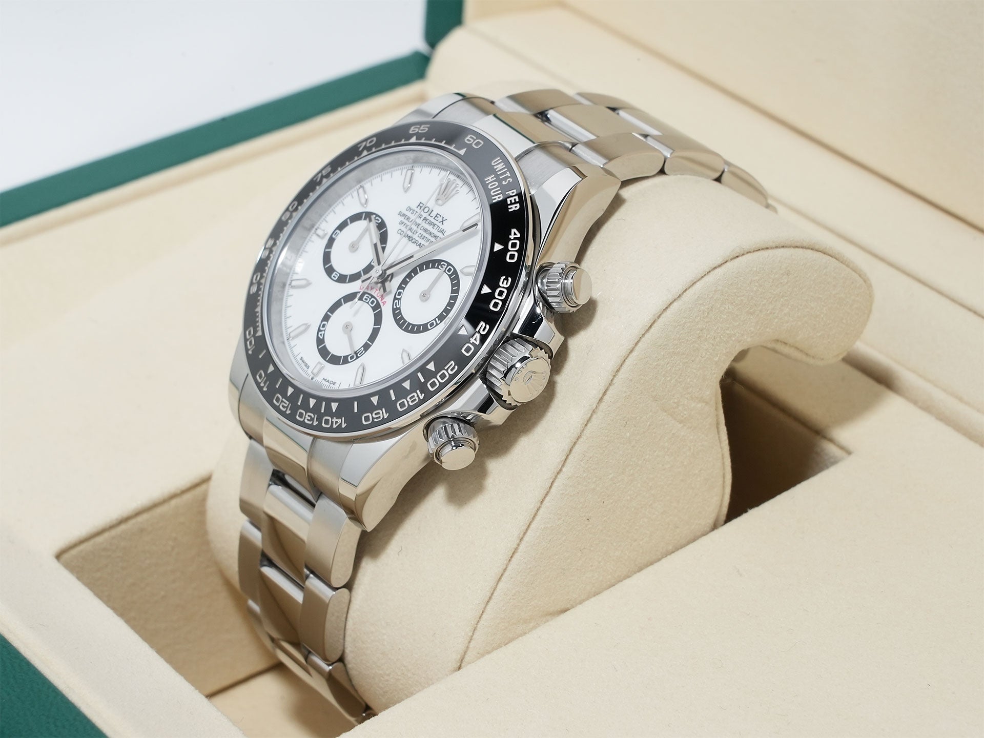 ロレックス デイトナ Ref.126500LN ステンレススチール ホワイト文字盤 美中古 2mjmaz2w