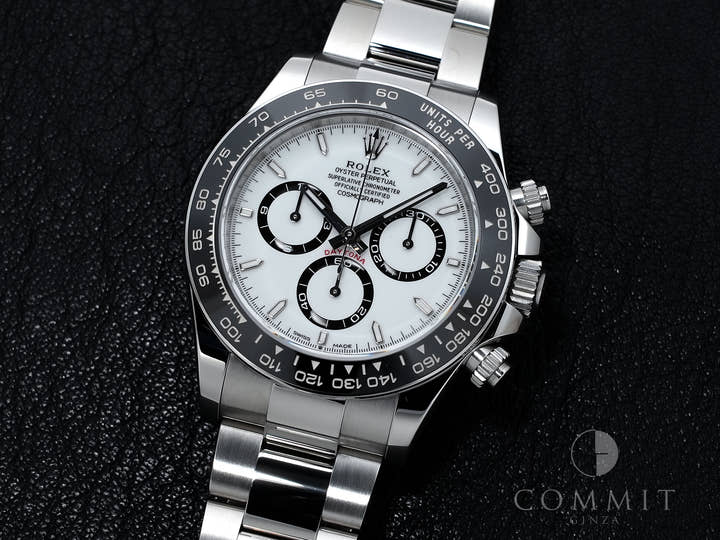 ロレックス デイトナ Ref.126500LN ステンレススチール ホワイト文字盤 美中古 2mjmaz2w