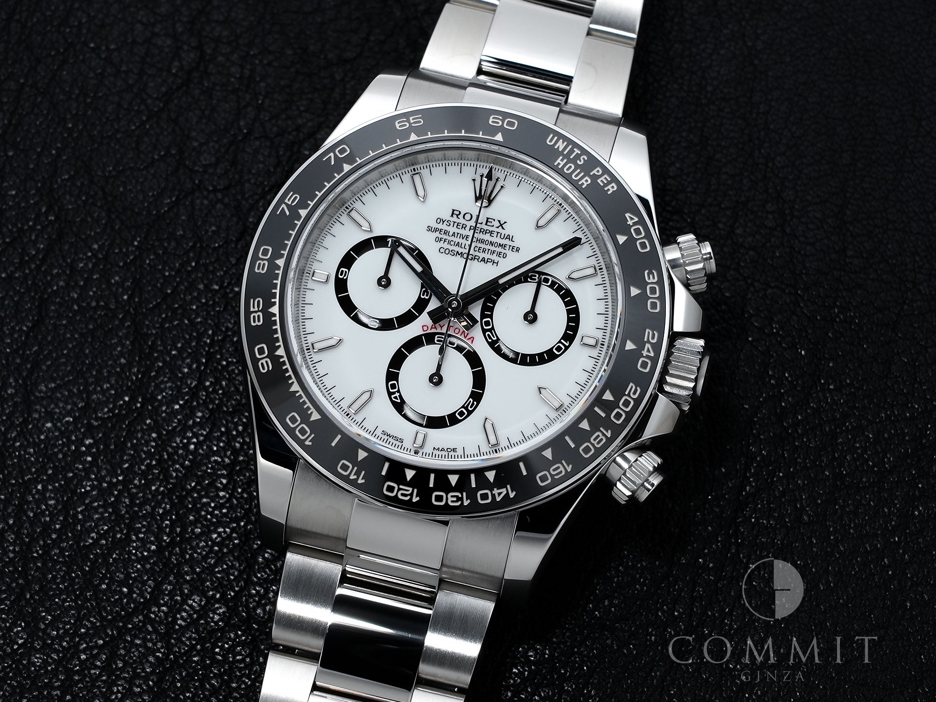 ロレックス デイトナ Ref.126500LN ステンレススチール ホワイト文字盤 美中古 2mjmaz2w