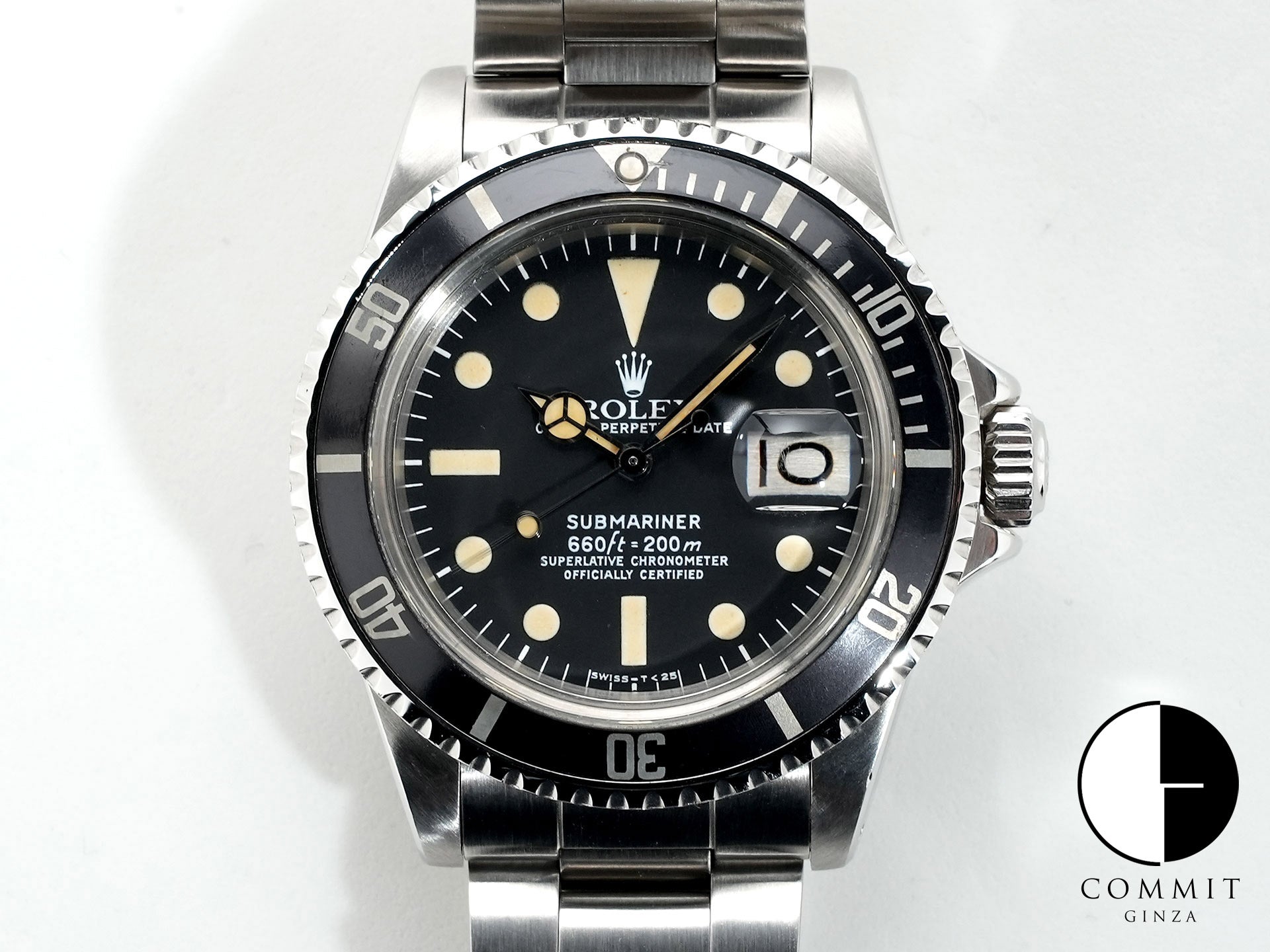 Rolex Submariner Date Ref. 1680 Stainless Steel Black Dial Pre-owned a67x7vxv