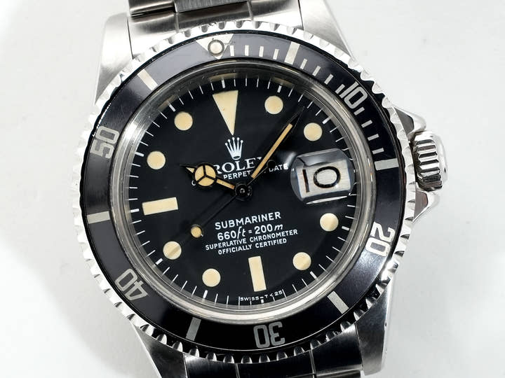 Rolex Submariner Date Ref. 1680 Stainless Steel Black Dial Pre-owned a67x7vxv