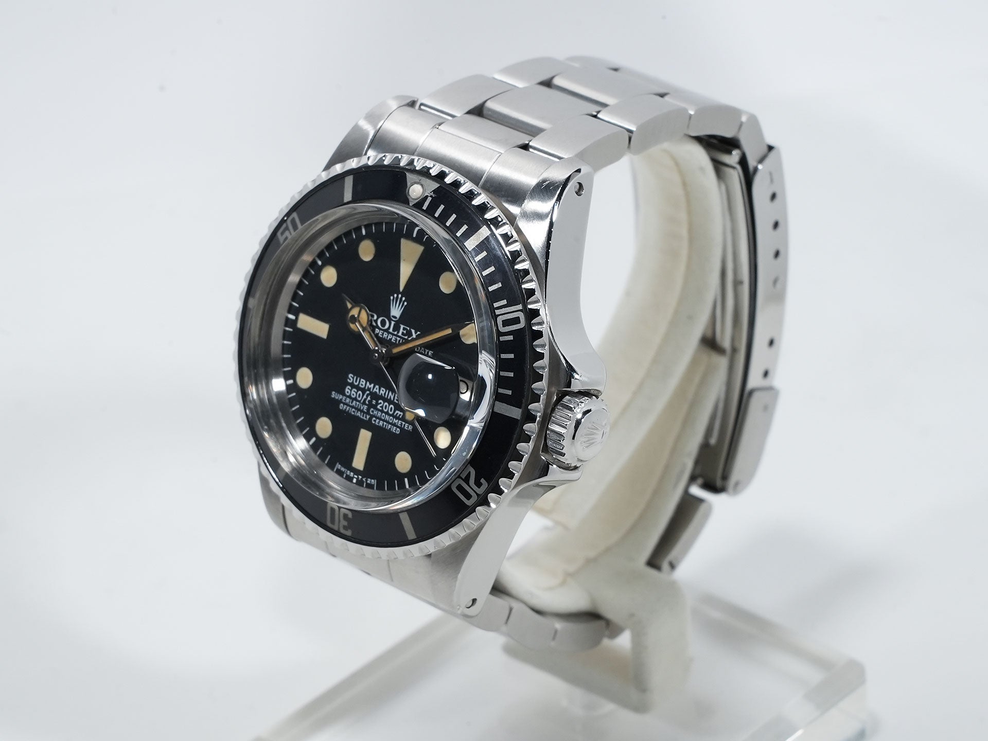 Rolex Submariner Date Ref. 1680 Stainless Steel Black Dial Pre-owned a67x7vxv