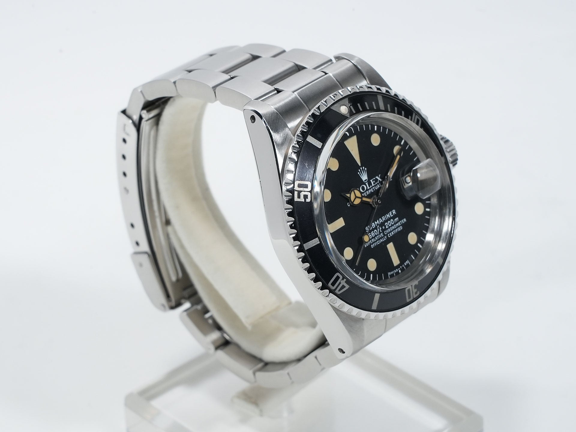 Rolex Submariner Date Ref. 1680 Stainless Steel Black Dial Pre-owned a67x7vxv