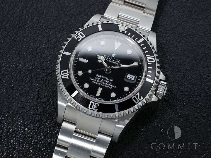 Pre-owned Rolex Sea-Dweller Ref. 16600 Stainless Steel Black Dial jp4r66pz