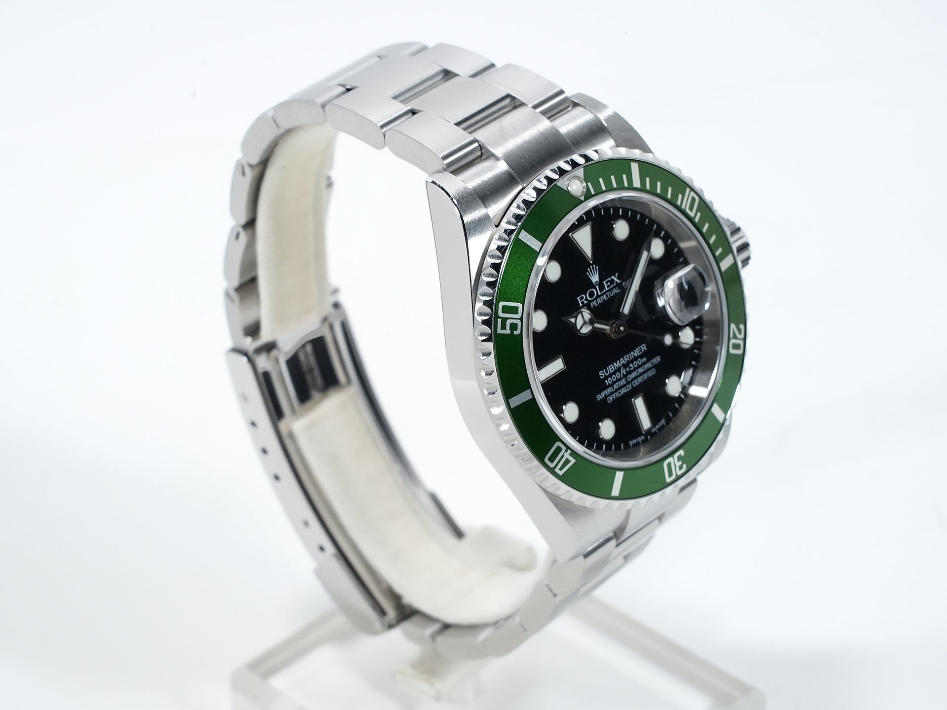 Rolex Submariner Date Ref. 16610LV Stainless Steel Black Dial Excellent Condition wja4b3mc