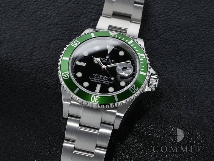 Rolex Submariner Date Ref. 16610LV Stainless Steel Black Dial Excellent Condition wja4b3mc