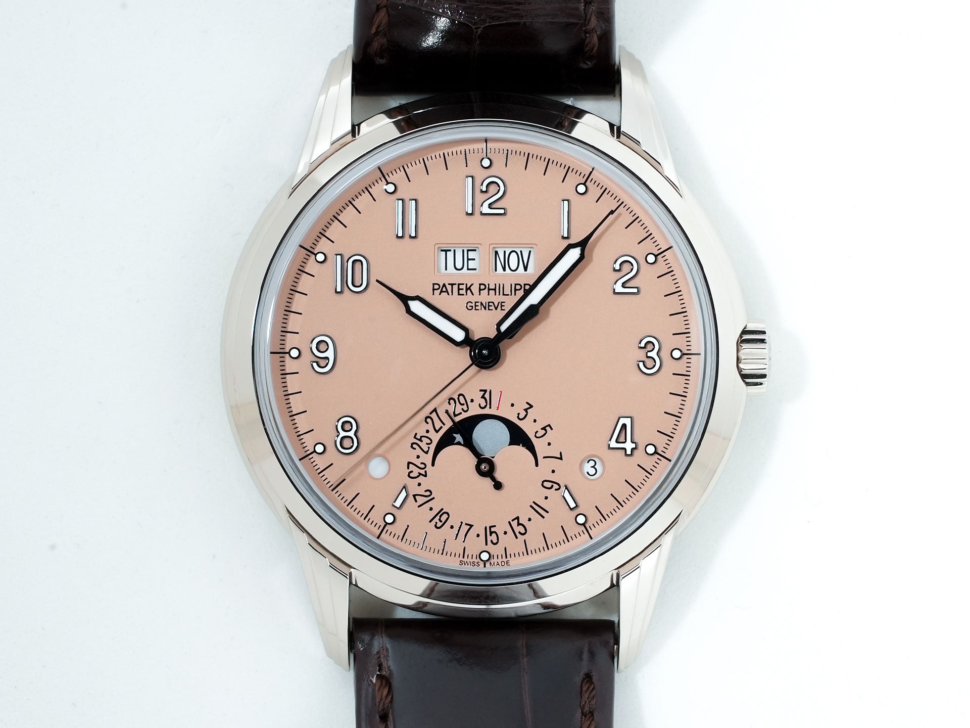 パテックフィリップ グランドコンプリケーション Ref.5320G-011 ホワイトゴールド ローズゴールドめっきのオパーリン文字盤 未使用 pgcgqdn8