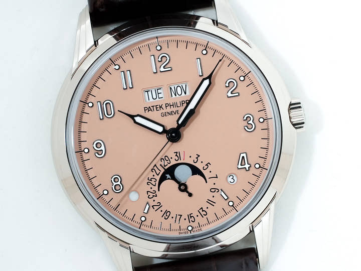 パテックフィリップ グランドコンプリケーション Ref.5320G-011 ホワイトゴールド ローズゴールドめっきのオパーリン文字盤 未使用 pgcgqdn8