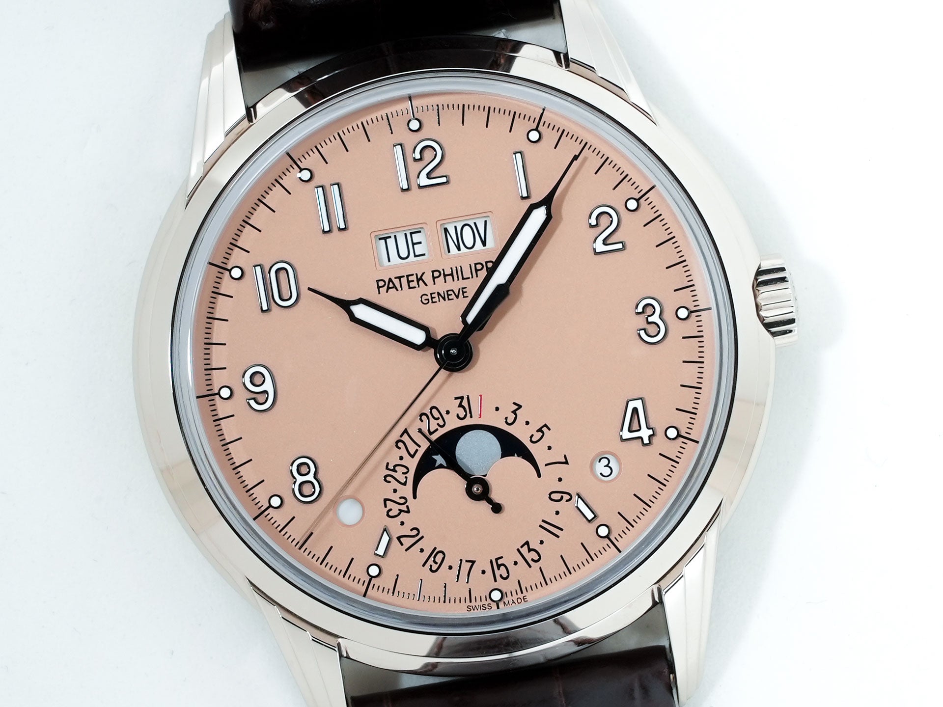 パテックフィリップ グランドコンプリケーション Ref.5320G-011 ホワイトゴールド ローズゴールドめっきのオパーリン文字盤 未使用 pgcgqdn8