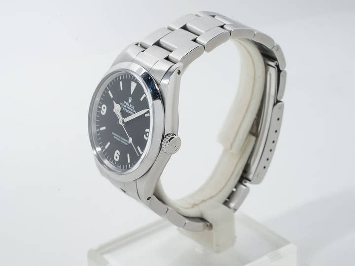 Pre-owned Rolex Explorer I Ref. 1016 Stainless Steel Black Dial 9n992cqi