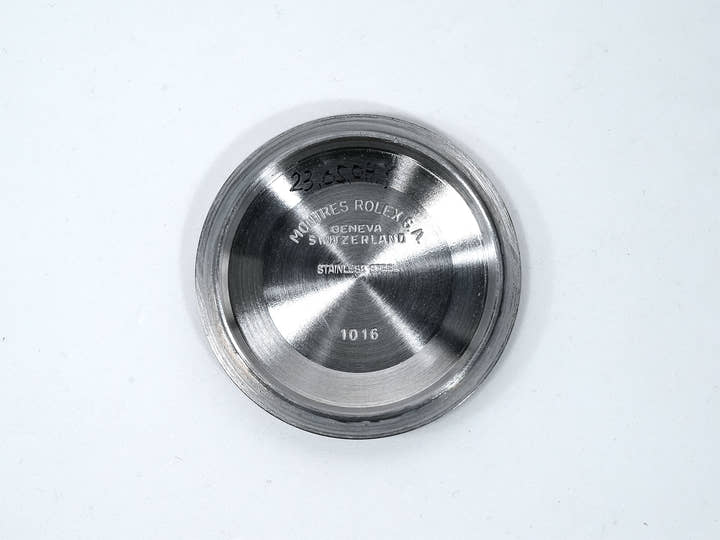 Pre-owned Rolex Explorer I Ref. 1016 Stainless Steel Black Dial 9n992cqi