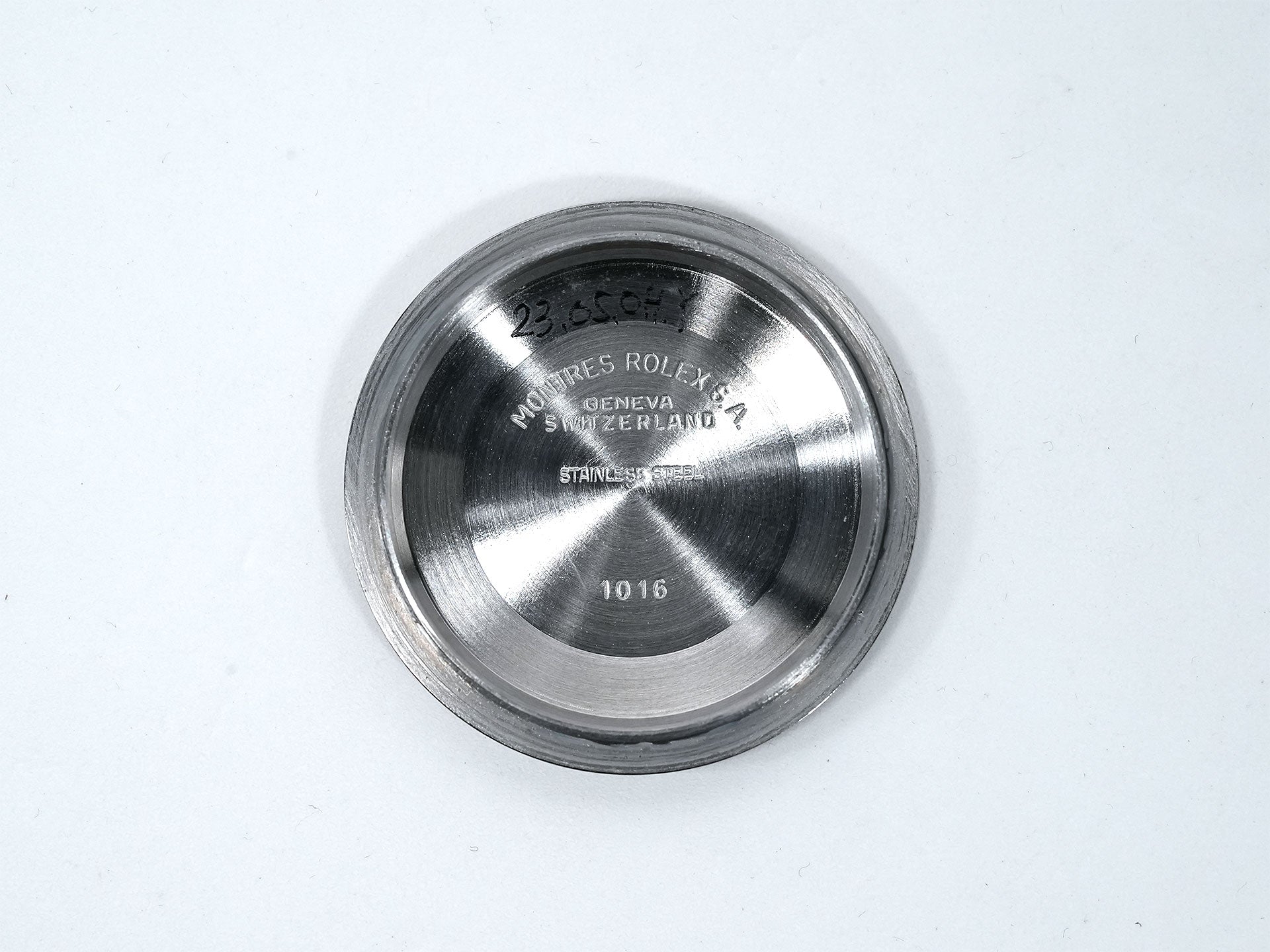 Pre-owned Rolex Explorer I Ref. 1016 Stainless Steel Black Dial 9n992cqi