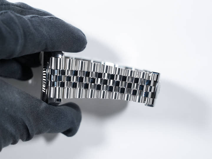 Rolex Datejust 36 Ref. 126234 Stainless Steel/White Gold White Roman Dial Jubilee Bracelet Excellent Condition 58nxoiqc