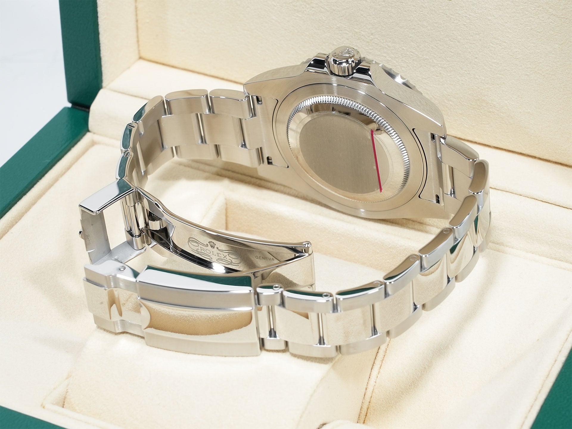 Rolex GMT-Master II Ref. 116710BLNR Stainless Steel Black Dial Oyster Bracelet Excellent Condition owocoe85