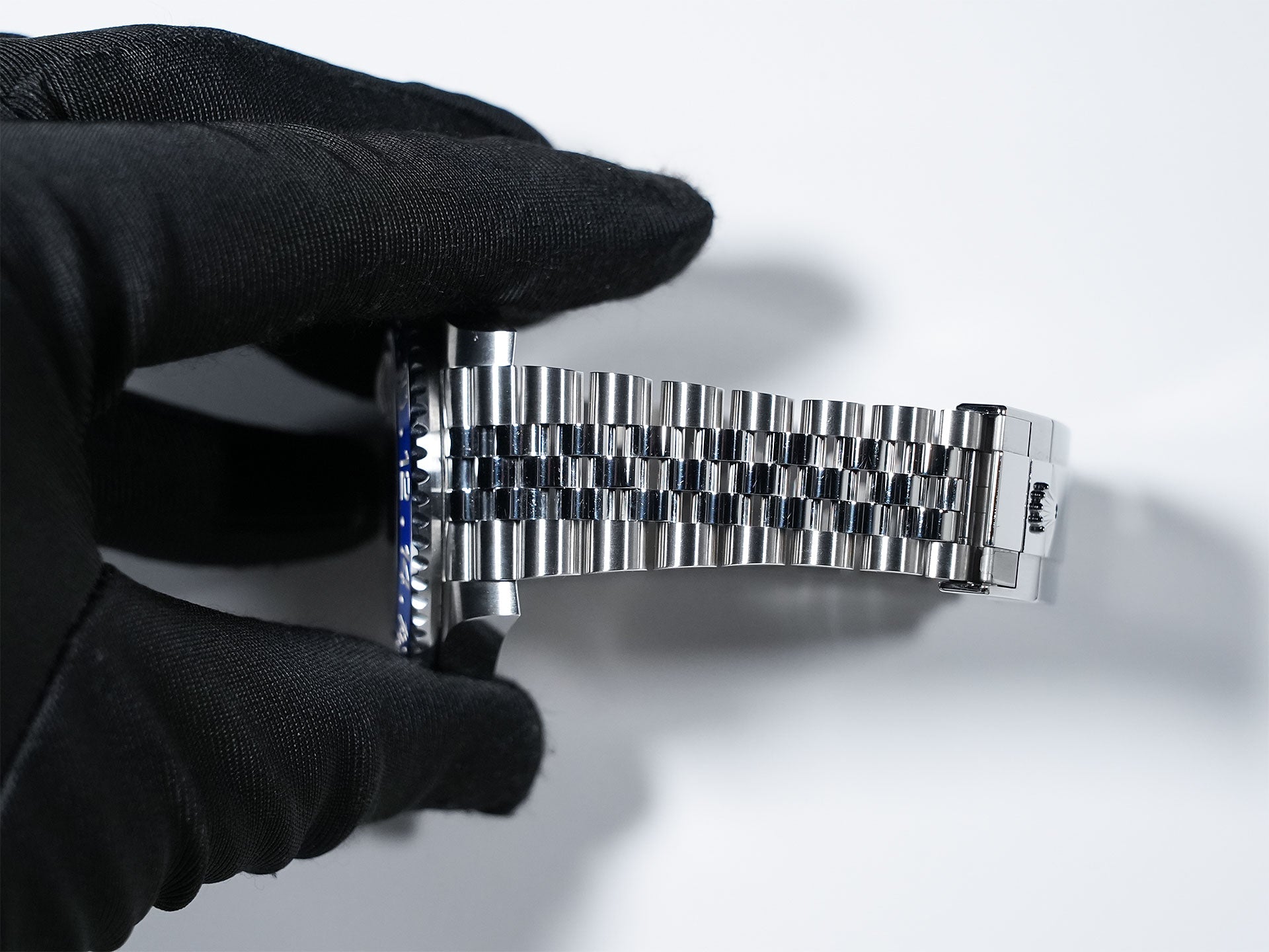 Pre-owned Rolex GMT-Master II Ref. 126710BLNR Stainless Steel Black Dial Jubilee Bracelet k9949c7t