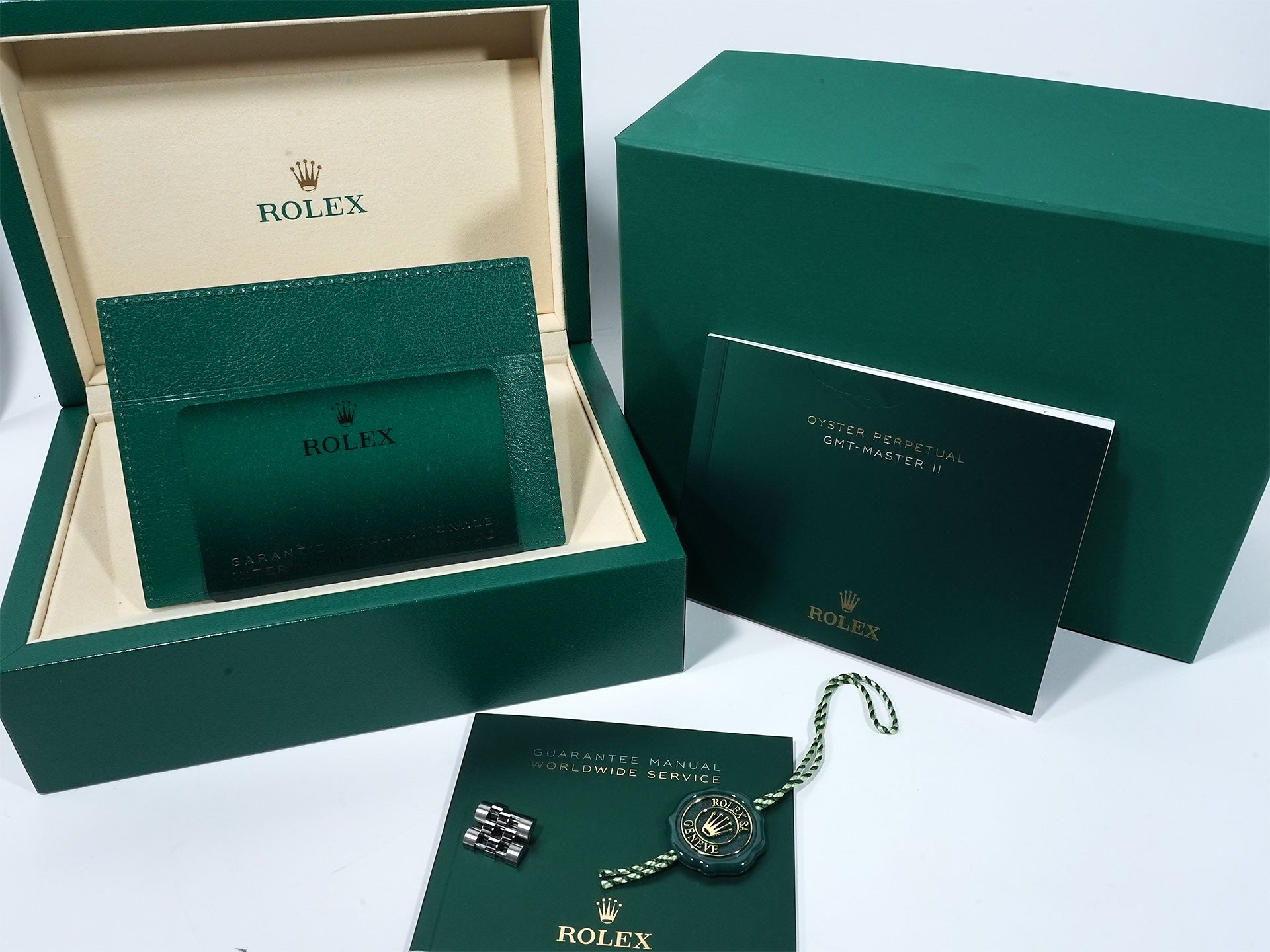 Pre-owned Rolex GMT-Master II Ref. 126710BLNR Stainless Steel Black Dial Jubilee Bracelet k9949c7t