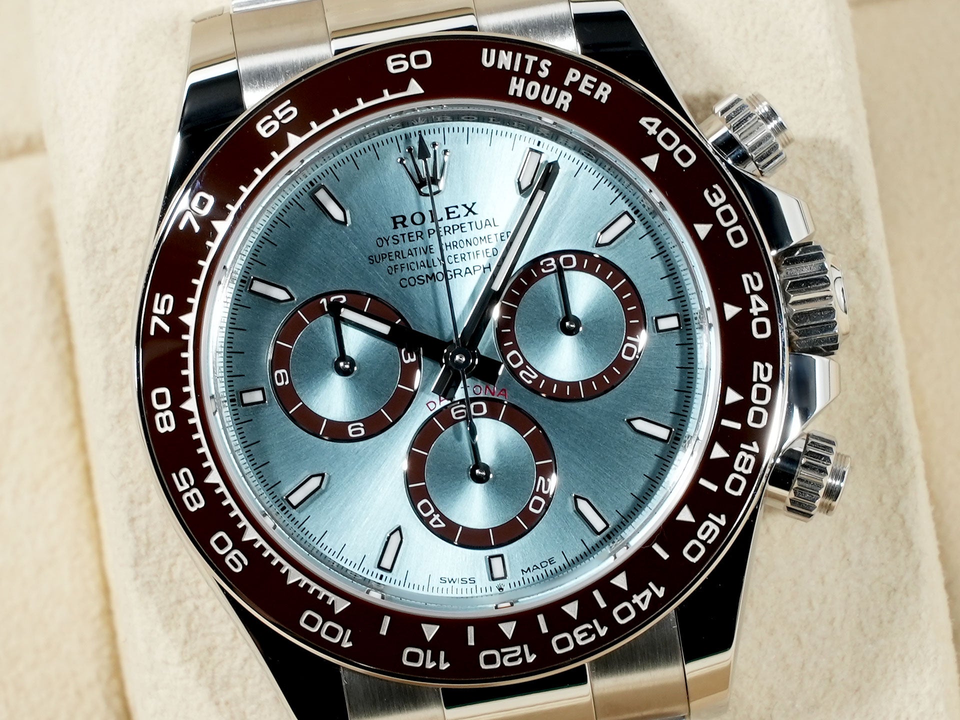 ロレックス デイトナ Ref.126506 プラチナ アイスブルー文字盤 未使用 kcwyp4dm