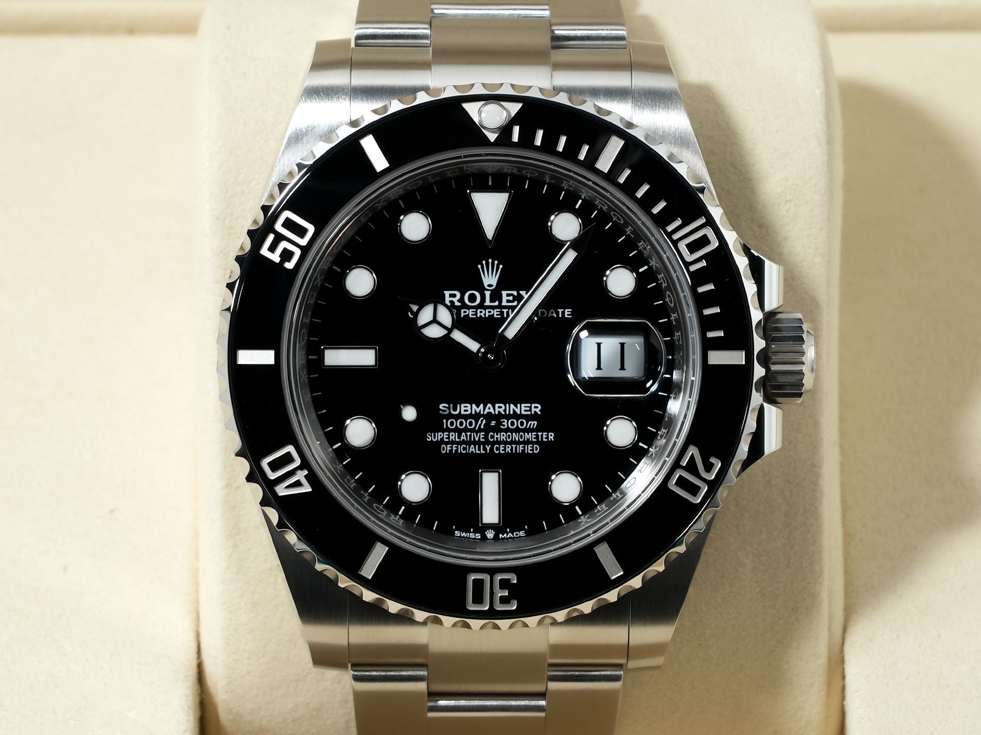 ロレックス サブマリーナー デイト Ref.126610LN ステンレススチール ブラック文字盤 未使用 8mrxdmxm