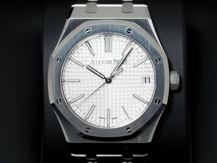 オーデマピゲ ロイヤルオーク Ref.15510ST.OO.1320ST.08 ステンレススチール シルバー文字盤 未使用 8bxvafn5