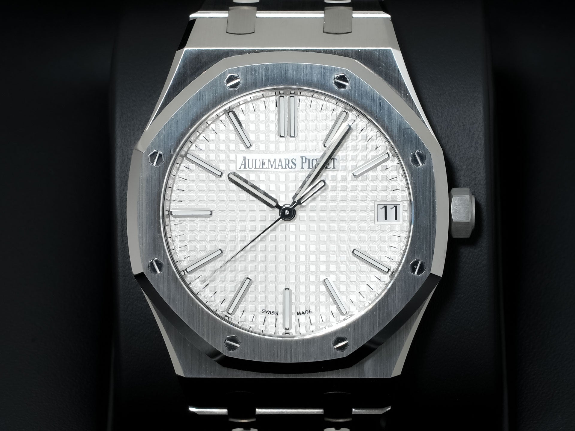 オーデマピゲ ロイヤルオーク Ref.15510ST.OO.1320ST.08 ステンレススチール シルバー文字盤 未使用 8bxvafn5